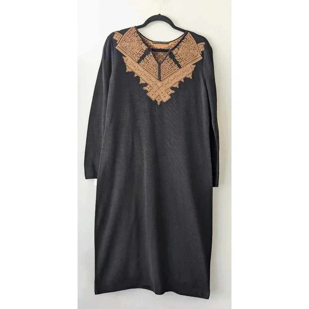 Peruvian Connection Arabesques Border Dress